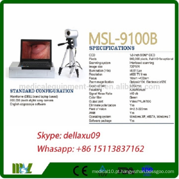 MSL9100B-A Colposcópio eletrônico digital mais barato com lapista de laptop / video da Dell